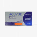 Acuvue Vita For Astigmatism - 6 Pk by Acuvue offers 1-month replacement lenses with UV blocking. Each box contains 6 daily wear contacts for comfortable, clear vision. Shop online for convenience!.
