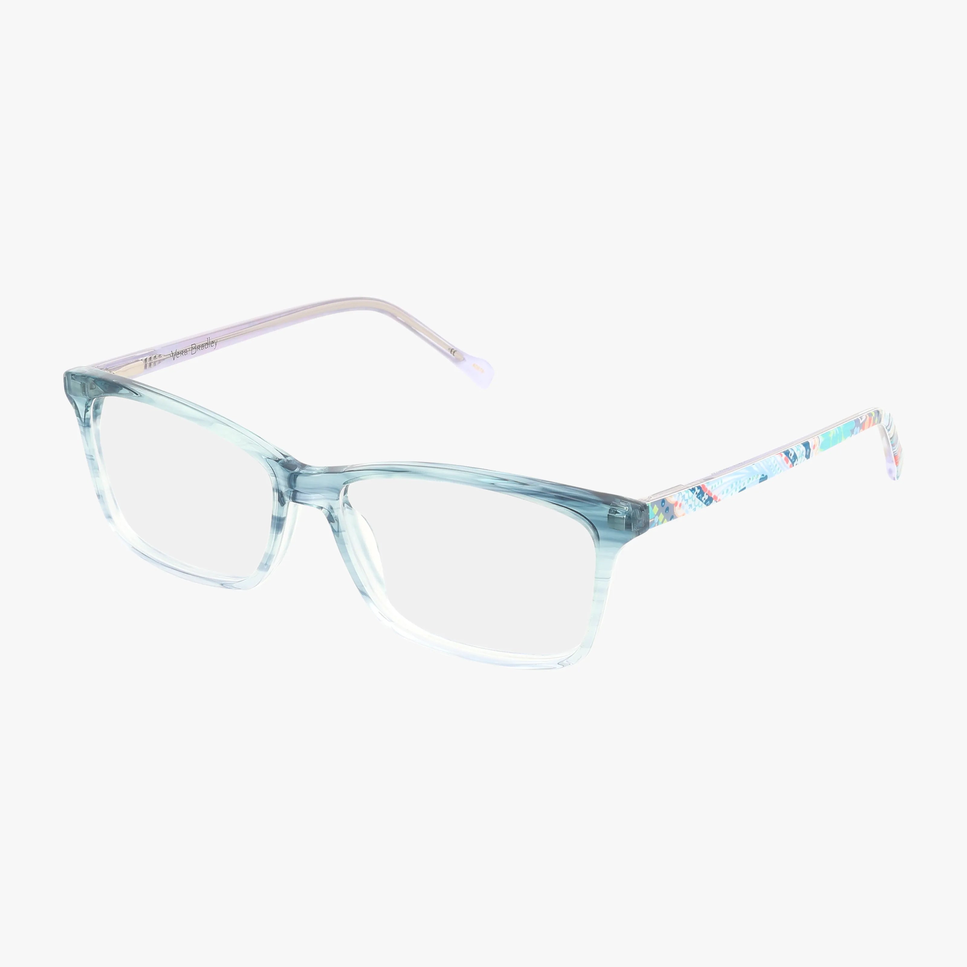 Vera Bradley Christina Paisley Dot Brown Lavender Eyeglass Frames - NWT Vera Bradley Eyeglass Frames for sale | eBay main image 4