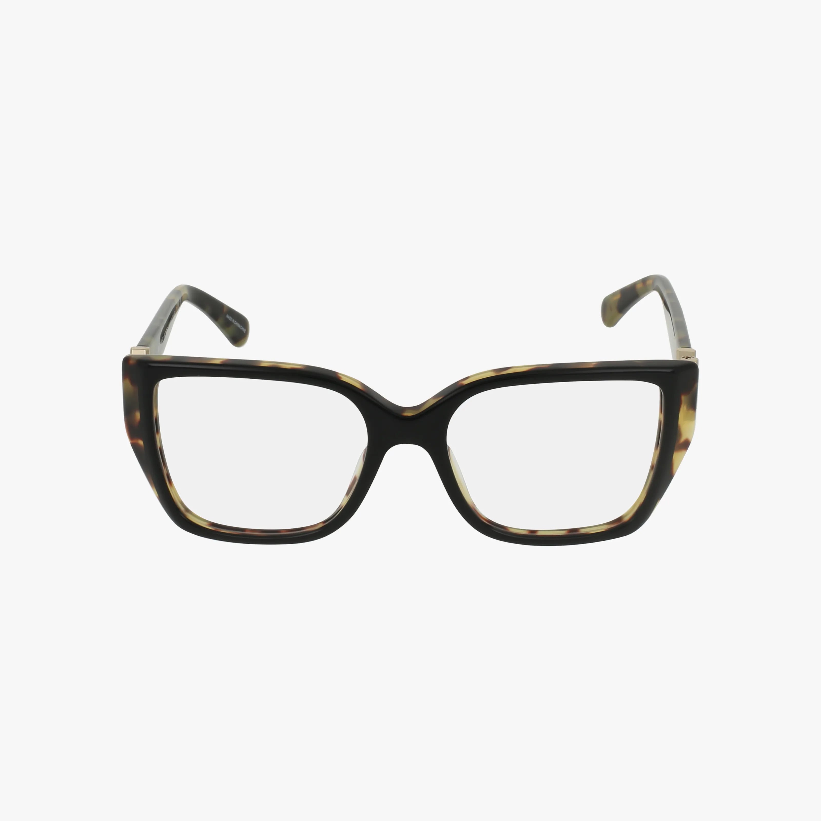 The Michael Kors MK4115U features rectangular eyeglasses with a thick, dark tortoiseshell frame and durable build, ideal for progressive lenses. Displayed on a white background.