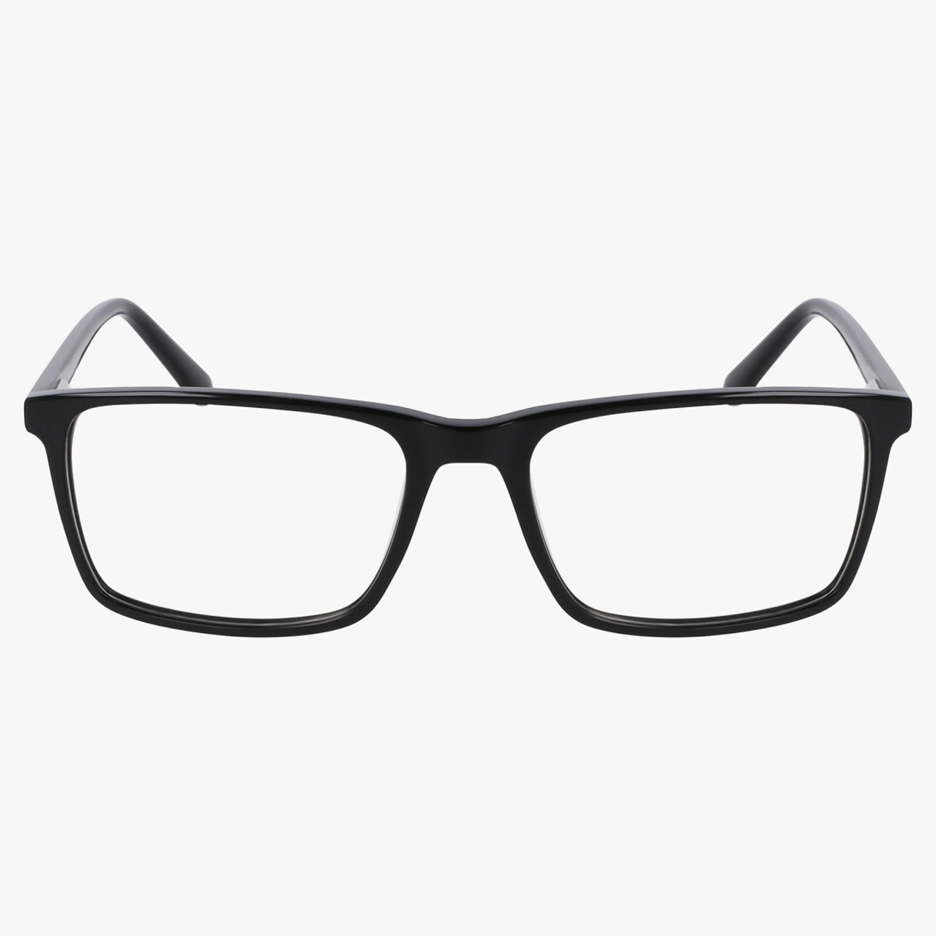 The Lenton & Rusby LR4017 features black rectangular frames and clear lenses, shown front-facing on a white background—a stylish choice for everyday wear.