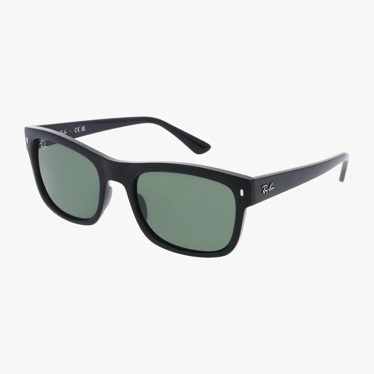 Ray-Ban Black Frame Sunglasses with Green-Tinted Lenses Ray-Ban Meta Wayfarers (Gen 2) 53mm Shiny Black/Green Lens main image 3
