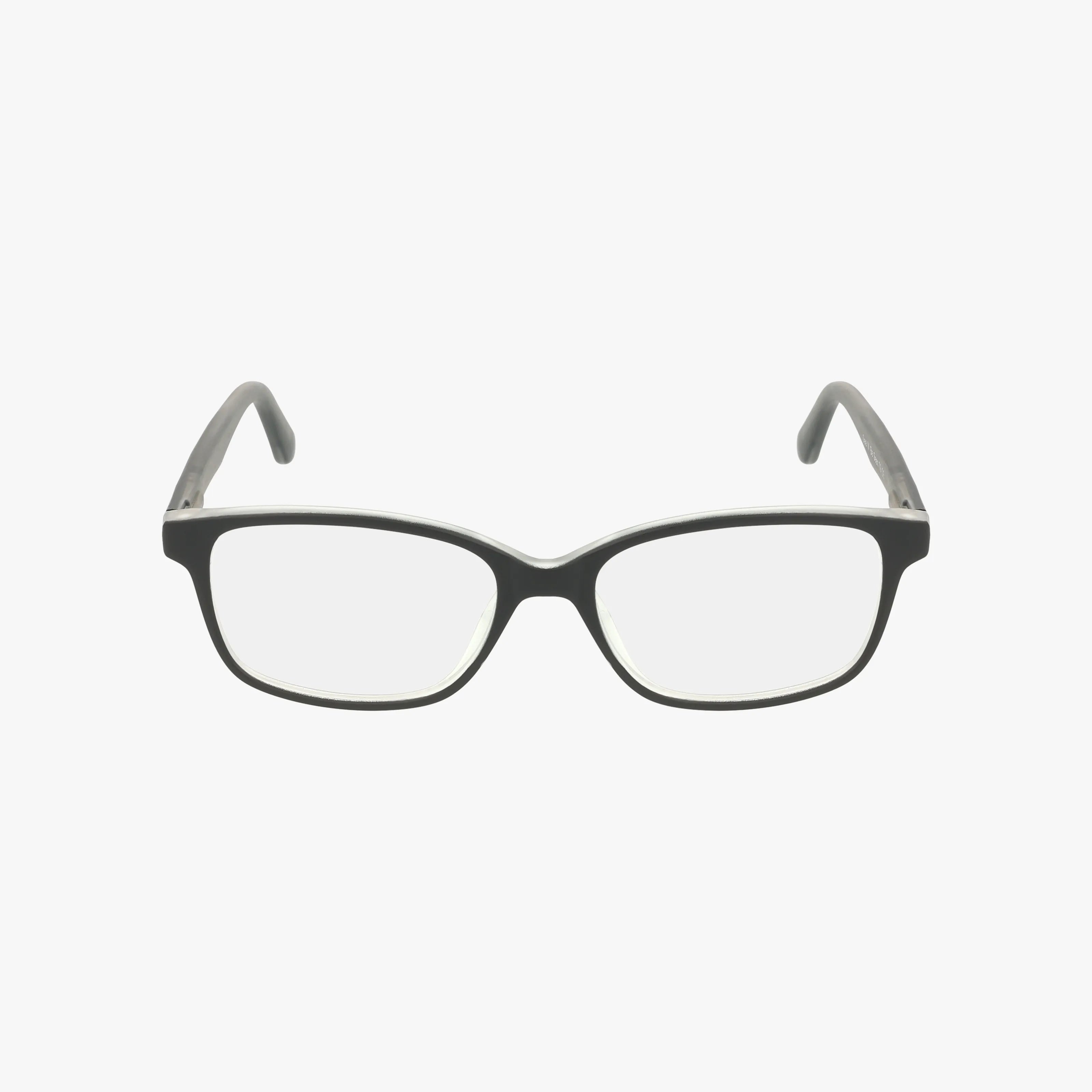 The CNBCN 79 features black rectangular frames with clear lenses, displayed from the front on a white background—ideal for a sharp, smart look every day.
